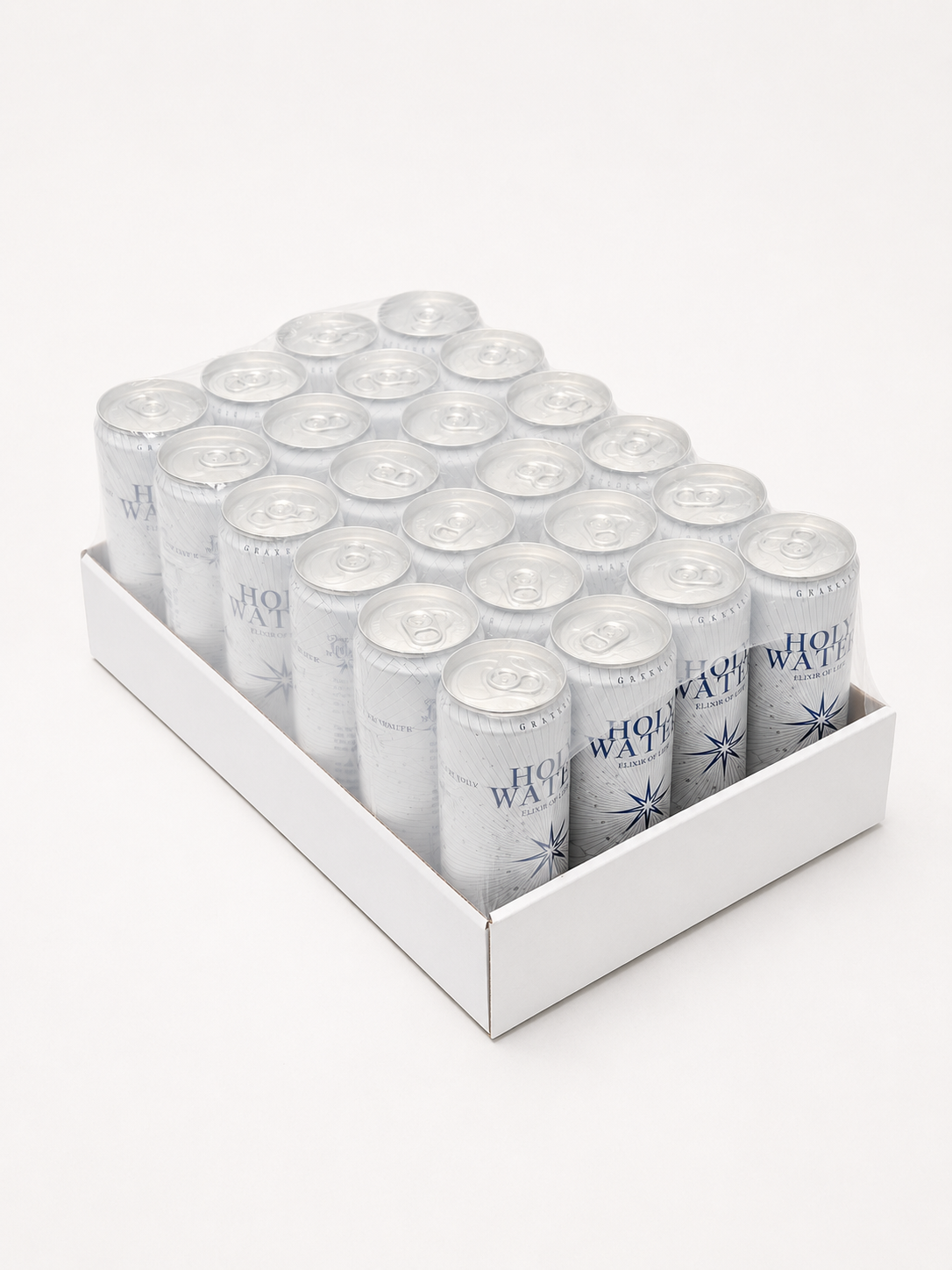 Crystalline Spring Water (Pure Still)  — 24-pack of 12oz skinny cans