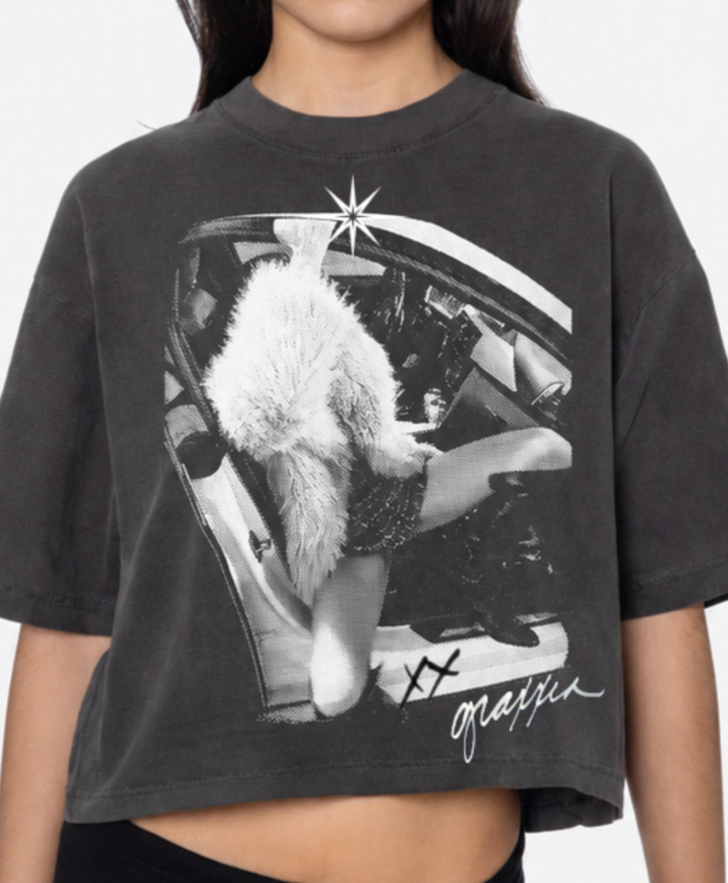 Graxxia ✵ Founder Crop Top - Slate