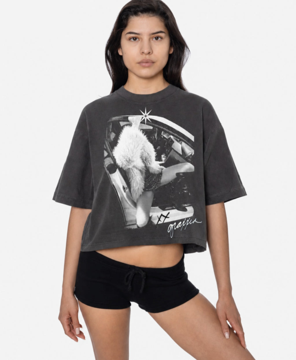Graxxia ✵ Founder Crop Top - Slate