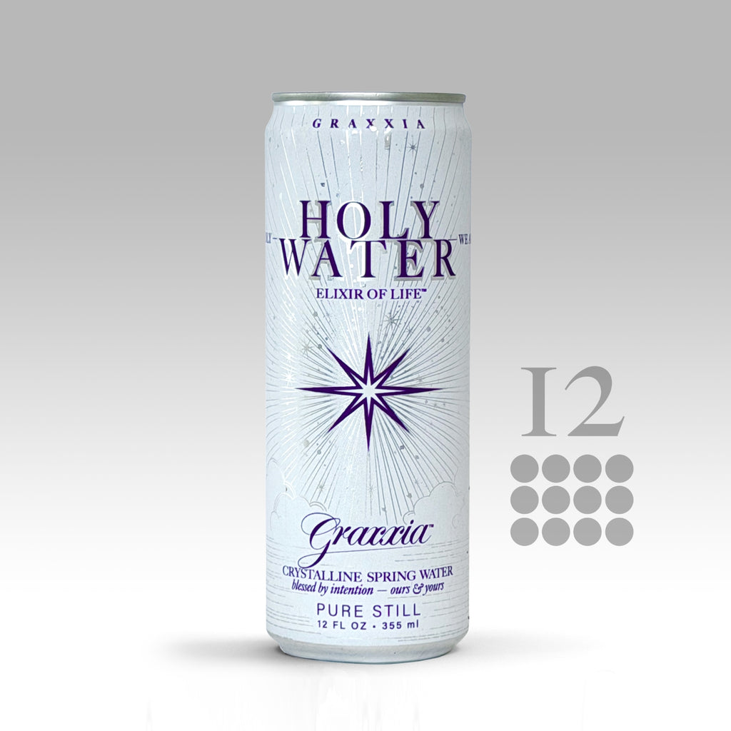 Crystalline Spring Water (Pure Still) — 12-pack of 12oz skinny cans