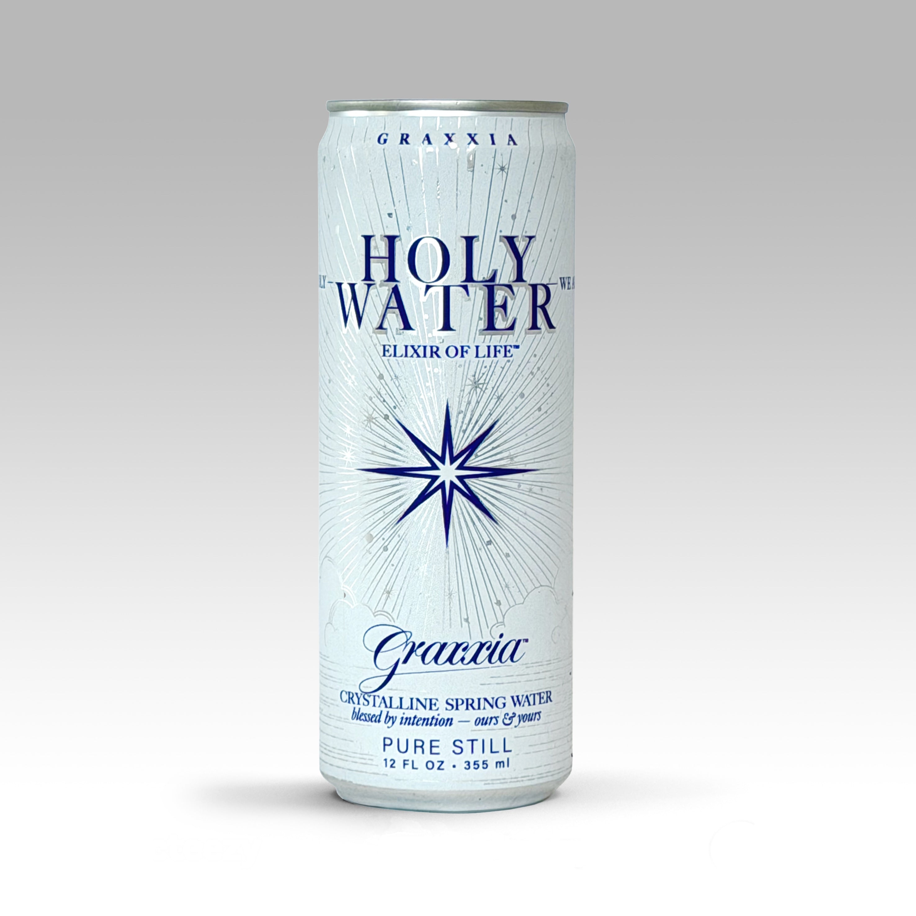 Crystalline Spring Water — 4-pack of 12oz tall cans